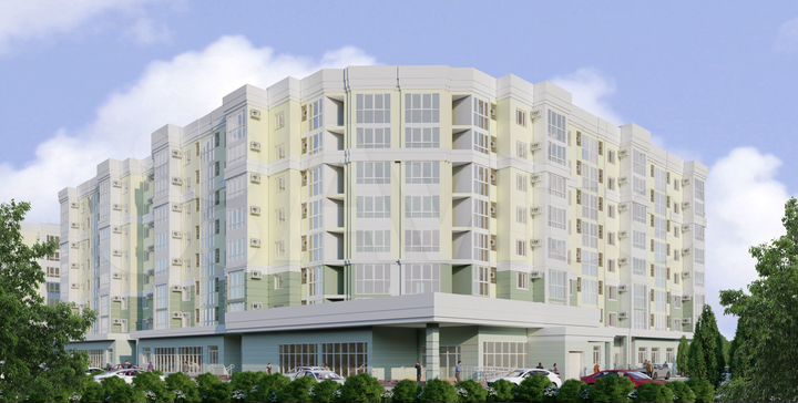 1-к. квартира, 41,3 м², 7/8 эт.