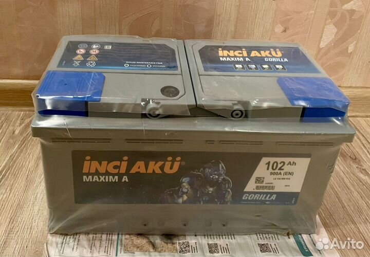 Аккумулятор автомобильный новый