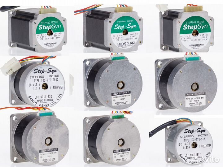 Шаговые двигатели