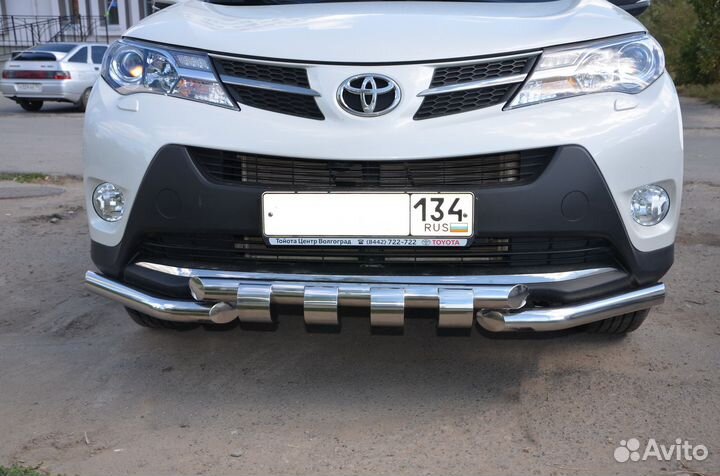 Защита переднего бампера Toyota RAV4 G