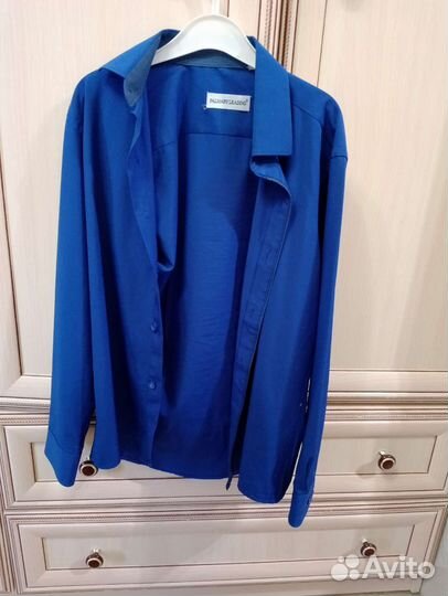Рубашка на мальчика 9-10лет рост примерно 146