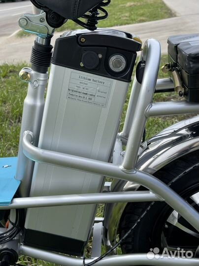 Мощный электровелосипед колхозник 20 ампер