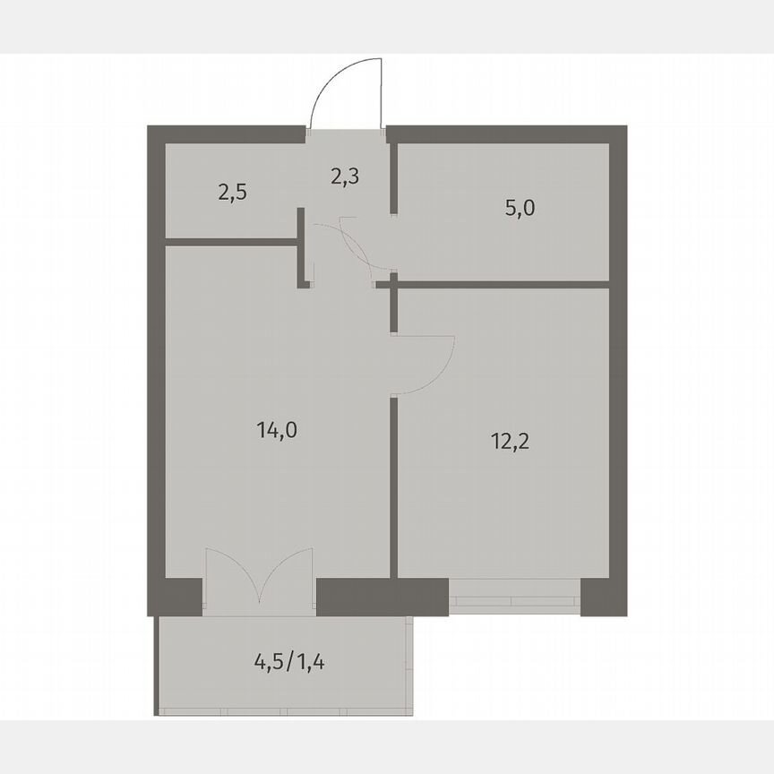 1-к. квартира, 37,5 м², 3/11 эт.