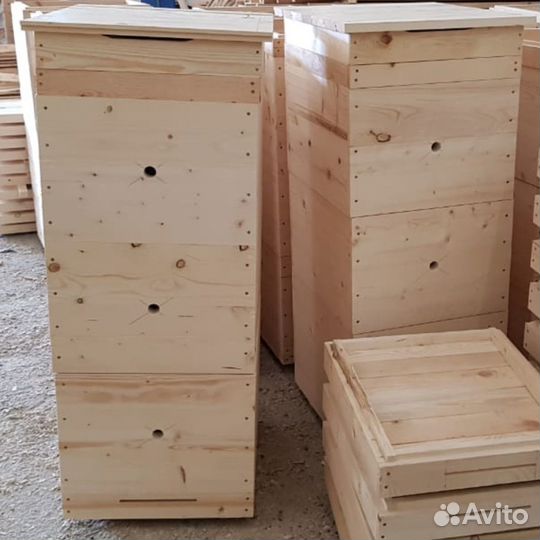 Ульи на рамку Рута, многокорпусные. Деревянные