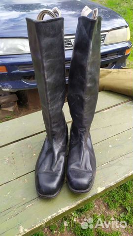 Сапоги офицерские хромовые