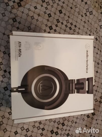 Наушники audio technica ath m50x