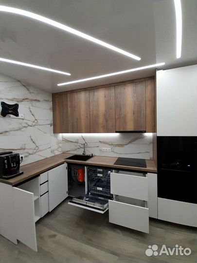 Кухня по индивидуальному проекту доставка и сборка