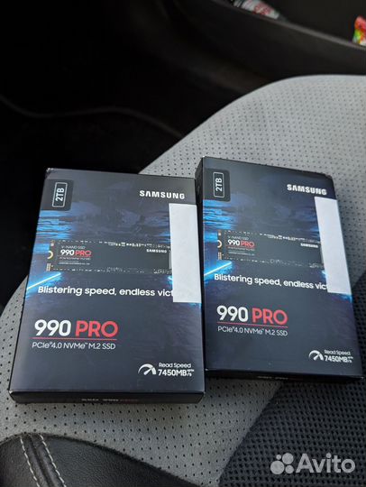 Samsung 990 Pro 2TB -новые