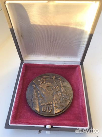 Медали настольные