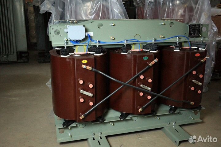 Трансформатор сухой 630 ква 10 кВ. Арт. лтнф-1047