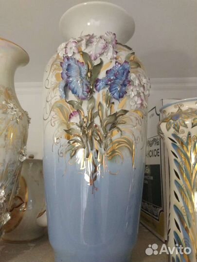 Ваза фарфор,напольная