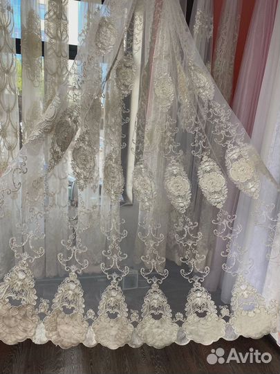 Тюль микросетка