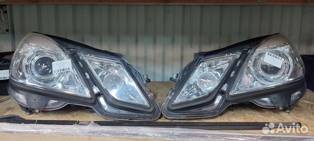 Фара левая правая mercedes W212 ксенон