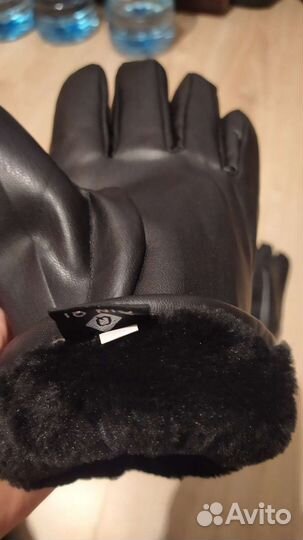 Перчатки новые кожаные зимние