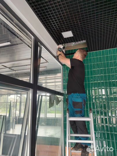 Установка видеонаблюдения / Установка домофона