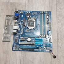 Материнка s1155 Gigabyte GA-Z77M-D3H mATX