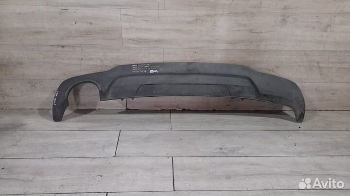 Губа заднего бампера Mercedes C Class W 204 Amg С