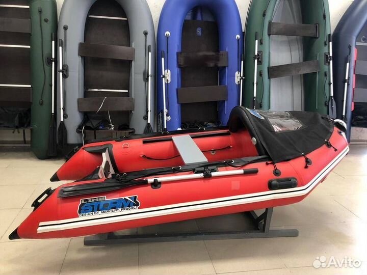 Лодка пвх Stormline heavy duty AIR PRO 310 (P) красная