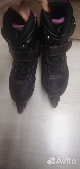 Ролики женские Oxelo 38 размер+ защита и сумка