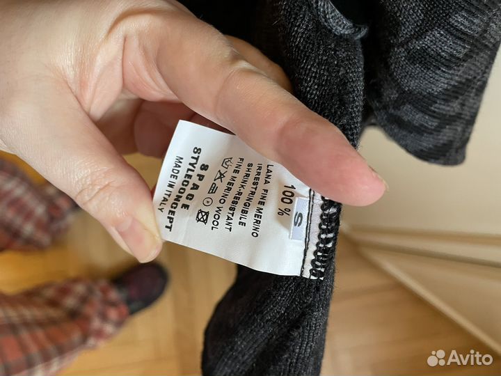 Накидка женская шерсть S