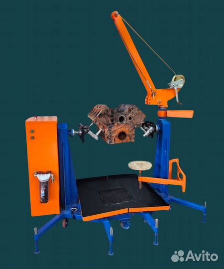 Кантователь двигателя