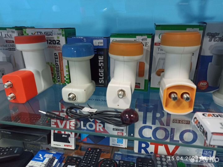 Конвертера триколор, мтс, Отау, НТВ плюс, телекарт