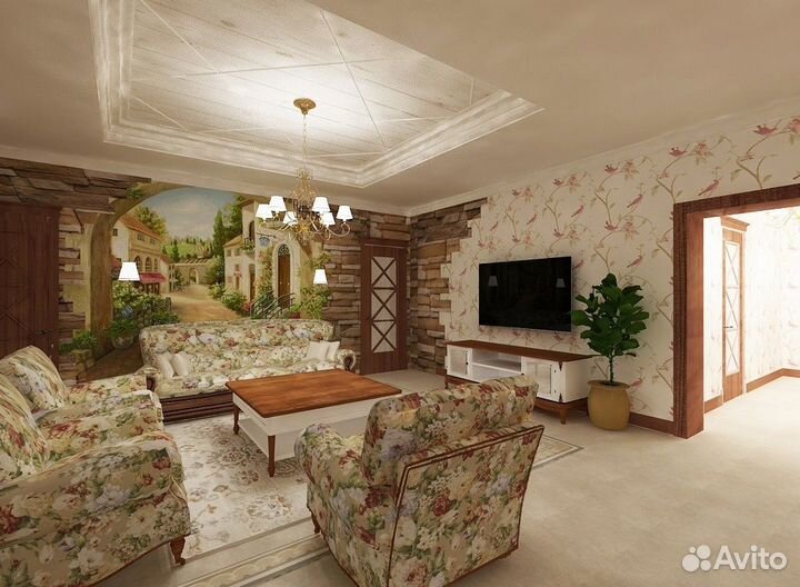 Бригада строителей отделочников