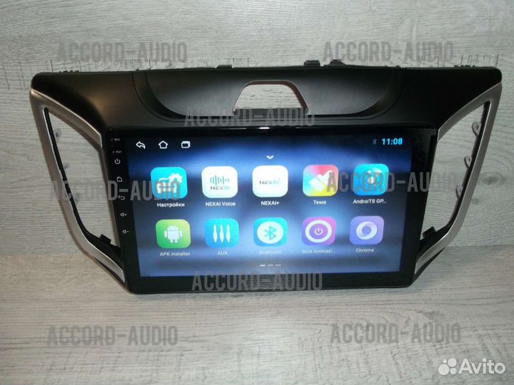 Магнитола 2DIN Hyundai Creta Android с камерой