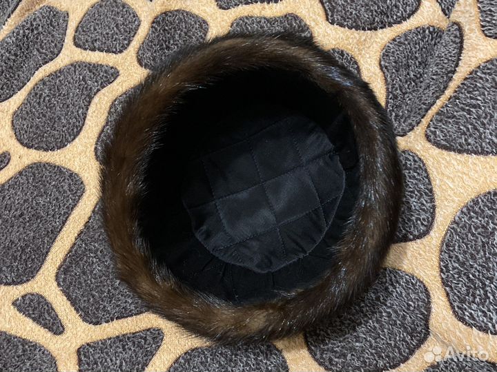 Шапка норковая