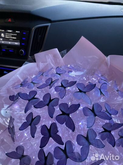 Букеты из бабочек