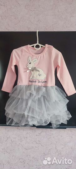 Платье для девочки 92