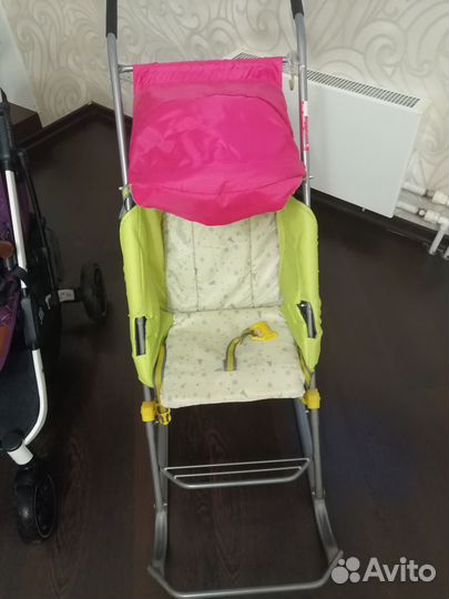 Детские санки на колесах