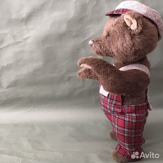 Мишка- тедди ручной работы. Игрушка в подарок