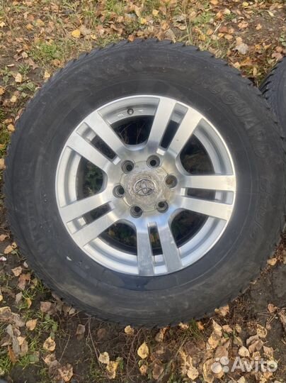 Колеса на toyota hilux