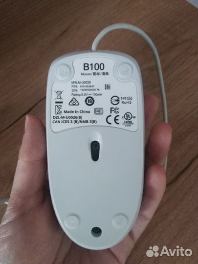 Мышь компьютерная проводная