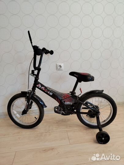Детский велосипед 16 дюймов черный