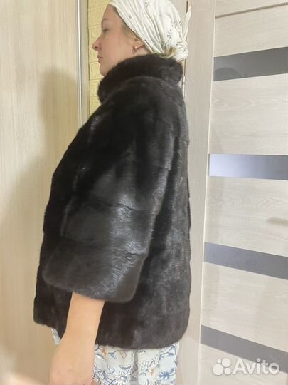 Шуба норка 48-50 авто-леди