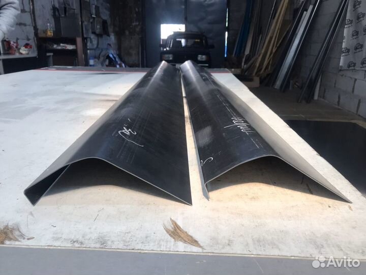 Renault Megane 2 порог + усилитель левый