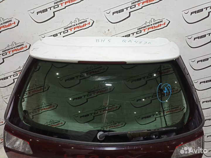 Дверь задняя subaru legacy legacy lancaster outback BH5 BH9 BHC BHE 60800AE060 С фальшпанелью белый