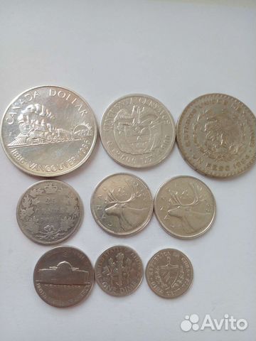 Монеты Америки XX век-серебро