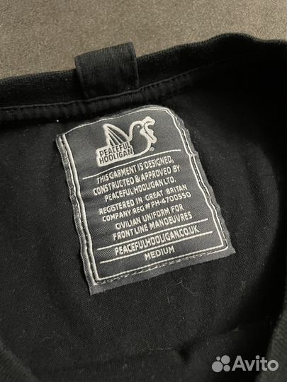 Футболка peaceful hooligan