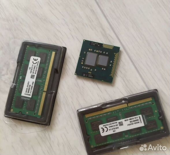 Intel core i5-560m + ddr3 4gb (рабочий косплект)