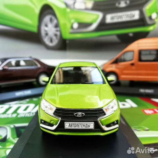 Лада калина2 Веста x-ray ваз 1/43