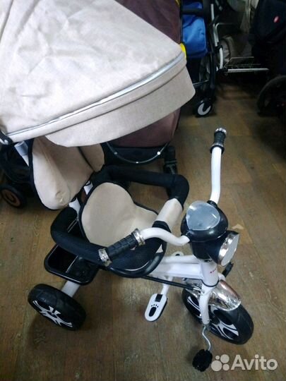 Велосипед- коляска с 1 года до 3 лет в наличии