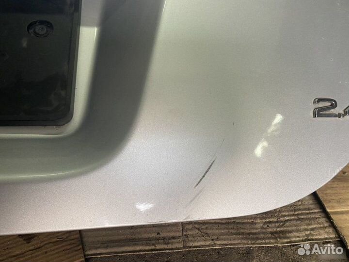 Крышка багажника серебро Audi A6 С6 2.4