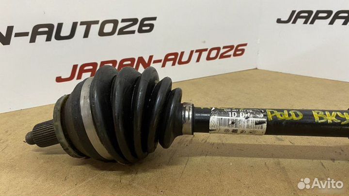 Привод передний левый Volkswagen Polo BKY