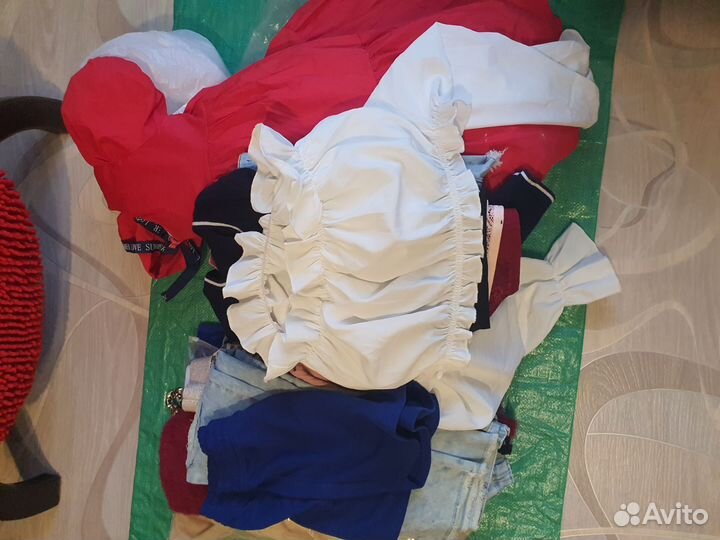 Одежда обувь б/у на девочку рост 158