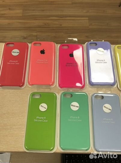 Чехол silicone case iPhone 7/8/SE