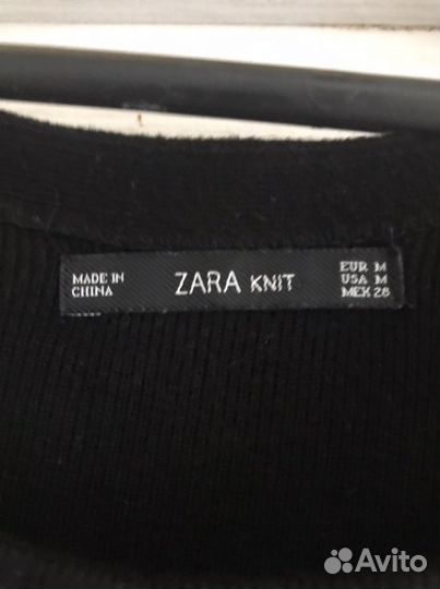 Трикотажное платье zara