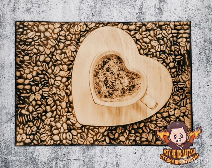 Выжигание портретов на дереве